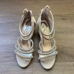 Nina Elegant silver Girls’ dress Sandals